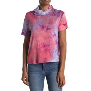 🎁 MAX & ASH 2-in-1 Adult Face Mask Slouchy T-shirt In Td Kaleide